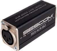 SES-XLR-ISO Mic Matching Transformer Inline XLR 600 Ohm